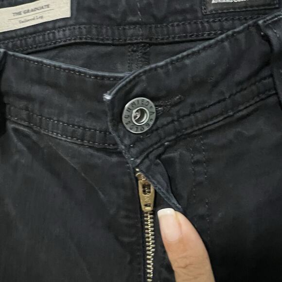 AG Adriano Goldschmied The Graduate SUD Tailored Leg Pants Black Men's 34x32 - Picture 4 of 15